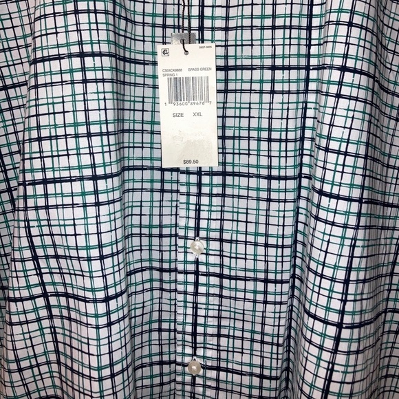 NWT MICHAEL KORS Button Up Shirt Short Sleeve XXL​ - Picture 9 of 11